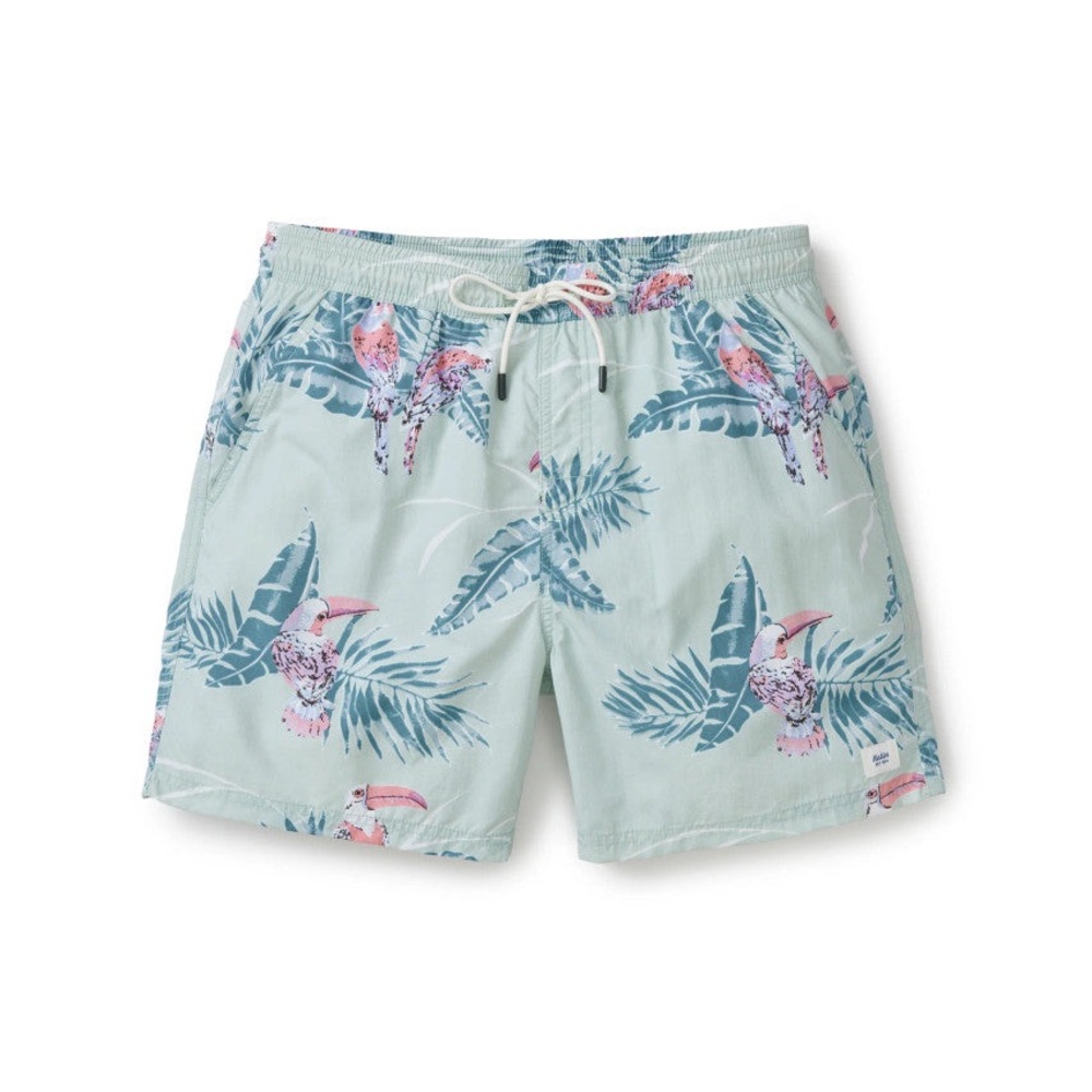 NWOT Katin Paradise Volley Blue Chalk Bathing Suit Size Medium